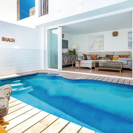 The Beach House - Central Location - Private Plunge Pool - Roof Terrace - 100M To Beach-2