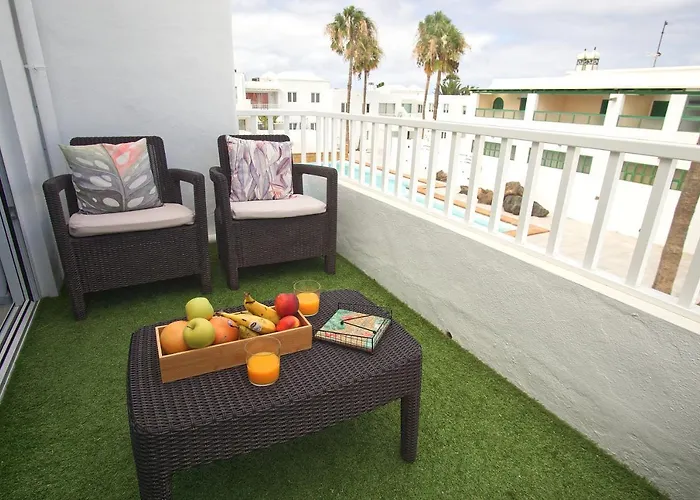 Haustierfreundliches Apartment Cucharas Beach - Pool - Beach 2 Min - Free Ac & Wifi Costa Teguise
