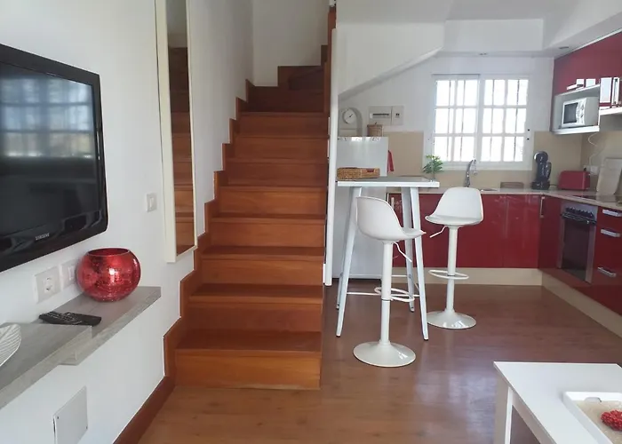 Apartment Duplex -The Sunny Hut - Swimming Pool - Free Wifi & Ac- Residence Las Marinas Puerto del Carmen 