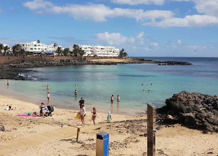 Haustierfreundliches Apartamento Eduardo A Primera Linea Del Mar Costa Teguise