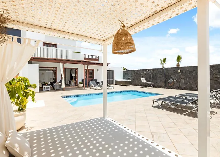 Huisdiervriedelijke Villa Maday May Playa Blanca 
