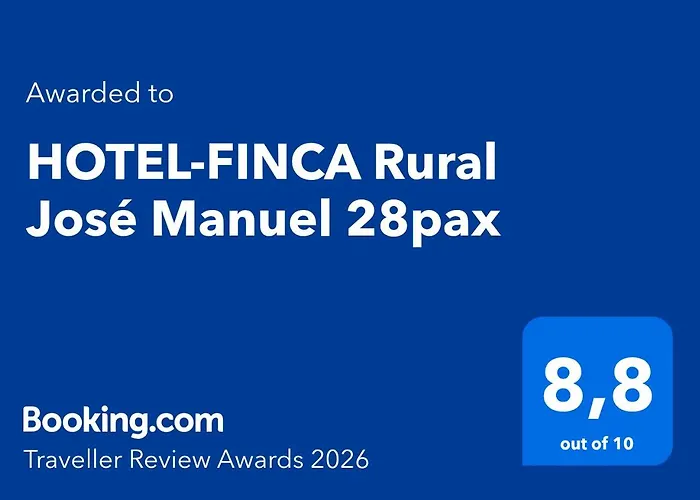 HOTEL-FINCA Rural José Manuel 28pax San Bartolomé