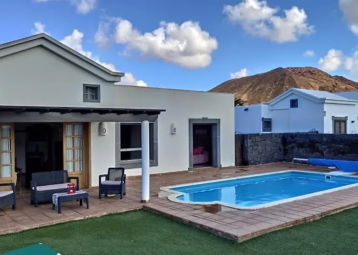 Villa Bol-Can Con Piscina Privada Playa Blanca  acceptant les animaux
